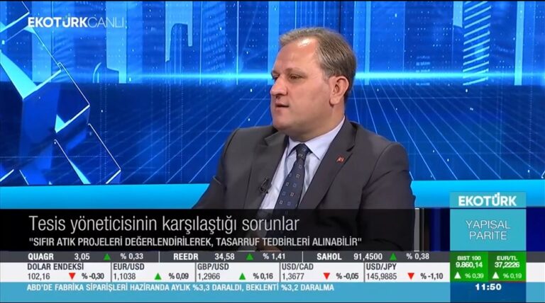 Yahya Sağır Eko Türk Tv'de Yapısal Parite Programına Konuk Oldu